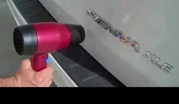 Aprende arreglar una abolladura en un auto
