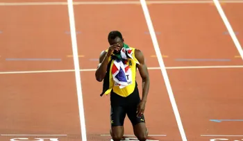 Usain Bolt, tercero en su última carrera en solitario