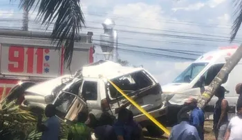 Un muerto y dos heridos en accidente de tránsito en autopista Las Américas
