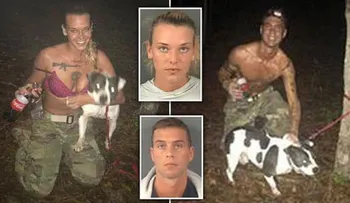 EEUU: una ex marine ató a su perro de servicio a un árbol y le disparó mientras su novio la filmaba