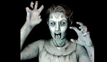 El maquillaje de terror de una británica te dejará 'muerto' del miedo en Halloween