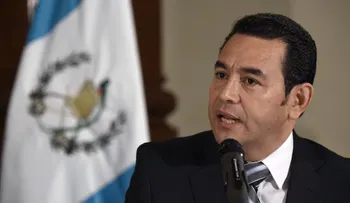 Jimmy Morales exhibe como logro un número menor de homicidios en Guatemala, según su reporte de gestión