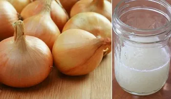 Jugo de cebolla para la caída del cabello