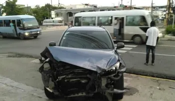 Periodista Edith Febles sufre accidente