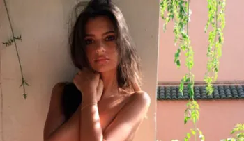 Emily Ratajkowski con topless y mensaje feminista revoluciona las redes sociales