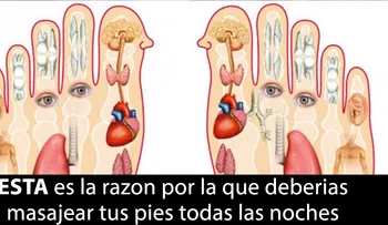 ESTA es la razón por la que debes masajear tus pies antes de irte a dormir? ¡Muy interesante!