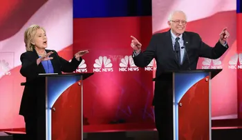 Hillary Clinton ganó las primarias en Iowa, pero Sanders la superó