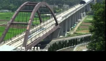Video: El tren volador de Japón bate el récord de velocidad