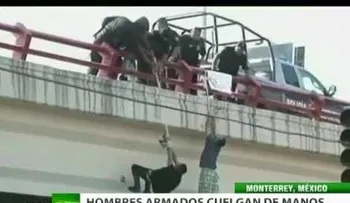 Joven colgado de un puente sobrevive torturas y balazos
