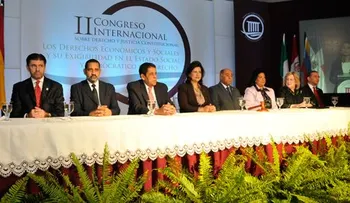 Inicia congreso sobre derecho constitucional