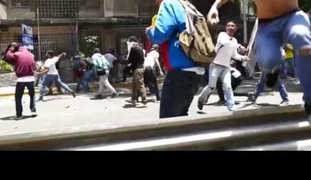 Marcha en Venezuela termina en enfrentamientos con la PNB
