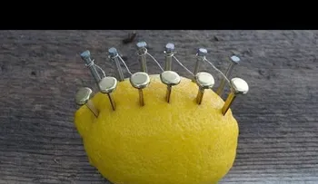 ¡Así de simple! ¿Cómo hacer una fogata con un limón?