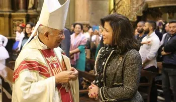 Margarita Cedeño encabeza colocación Virgen de la Altagracia en iglesia de Barcelona
