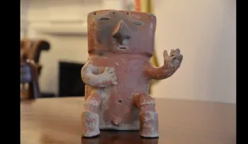 Encuentran escultura colombiana tras 8 décadas de misterio