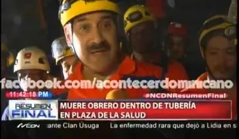 Obrero muere al caer en alcantarilla; tratan rescatar el cadáver 