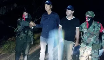 ELN libera a los dos periodistas holandeses