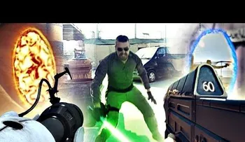 ¿Y si se pudieran usar las armas más famosas de los videojuegos en la vida real? (VIDEO)