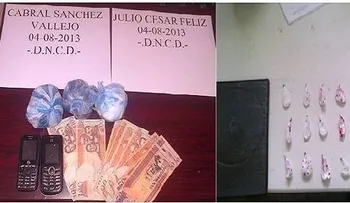 Apresan pareja con un kilo de cocaína en un residencial de SDE