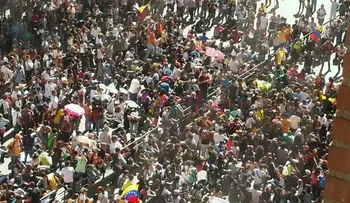 En Venezuela: Estudiantes marchan hasta sede de la OEA en Las Mercedes 