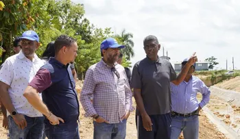 INDRHI inspecciona sistemas de riego en Bajo Yuna tras tormenta Franklin y supervisa obras en curso