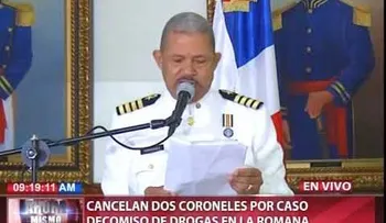 Cancelan dos coroneles por contrabando de cocaína en La Romana