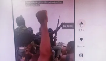 Reciben como un héroe líder de bandas haitianas al llegar con escolta armada al Río Masacre