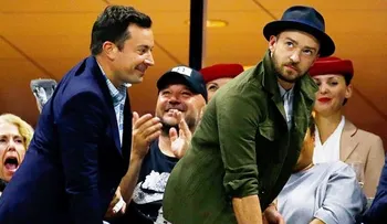 Jimmy Fallon y Justin Timberlake bailan Single Ladies; en US Open