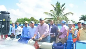 CAASD pone en funcionamiento pozos aportan 27.4 millones de galones diarios a SDE