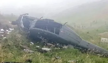 Dos muertos y y 2 heridos en accidente de helicóptero Policía colombiana
