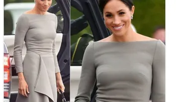 Meghan Markle deja ver sostén y no paran las críticas