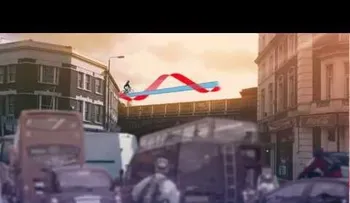 Video: Londres desarrollaría pistas para bicicletas por encima de las vías del ferrocarril  
