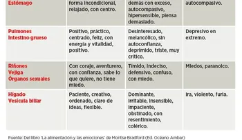 La relación organos-emociones