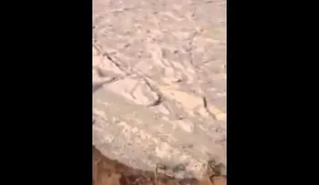El extraño fenomeno El "Río de Arena" (VIDEO)