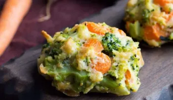 Bolitas de brócoli y zanahoria, sencillas y sabrosas