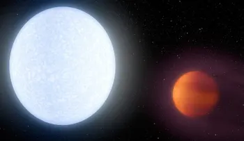 El nuevo exoplaneta es "más caliente que la mayoría de las estrellas"