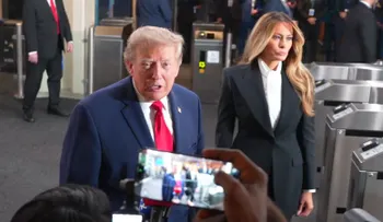 Trump increpa a periodista de CNN durante Asamblea General de la ONU: "No deberían estar cubriendo esto"
