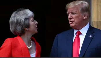 Un ministro británico regaña a Trump: "¿Dónde están sus modales