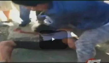 Un ladrón intenta atracar una mujer embarazada (VIDEO)