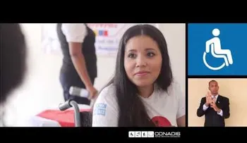 Historia de vida personas con discapacidad; conoce a Natali Vázquez Baldera