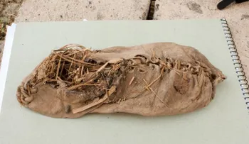 El descubrimiento del zapato más antiguo de la historia