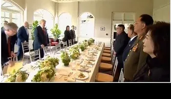 Donald Trump hizo una de sus clásicas ocurrencias y desconcertó a Kim Jong-un