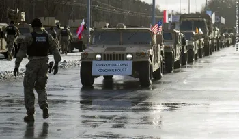 La OTAN exhibe su fuerza a las puertas de Rusia; Polonia da la bienvenida a tropas de EE.UU.