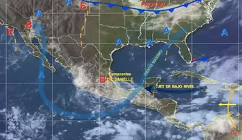 Tormenta tropical Danielle provocaría derrumbes e inundaciones en México