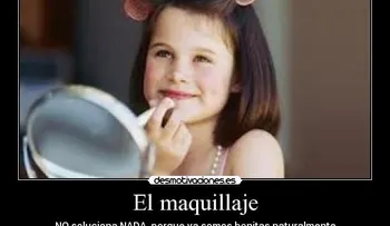Que locura: La chica que come maquillaje para ser bonita por dentro