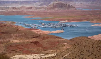 Lago Powell, el segundo embalse más grande de EE.UU., alcanza su nivel más bajo de la historia