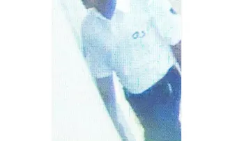 La Policia distribuye imágenes ladrones de los cinco millones al banco BHD