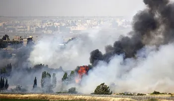 Israel bombardea las posiciones del Ejército sirio