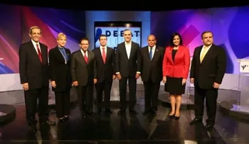 Candidatos debaten su visión de país; seguridad ciudadana y educación sobresalen