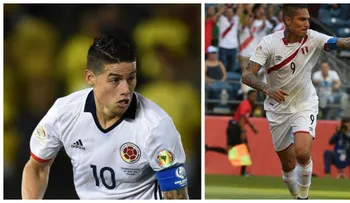Cuartos de final: Colombia â?" Perú