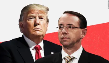 Rod Rosenstein discutió grabar en secreto a Trump, reporta New York Times